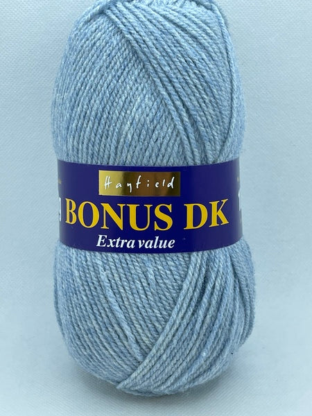 Hayfield Bonus DK Yarn 100g - Sky Marl 0591