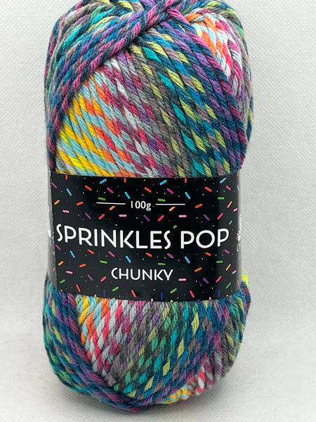 Cygnet Sprinkles Pop Chunky Yarn 100g - Tutti Fruitti 640