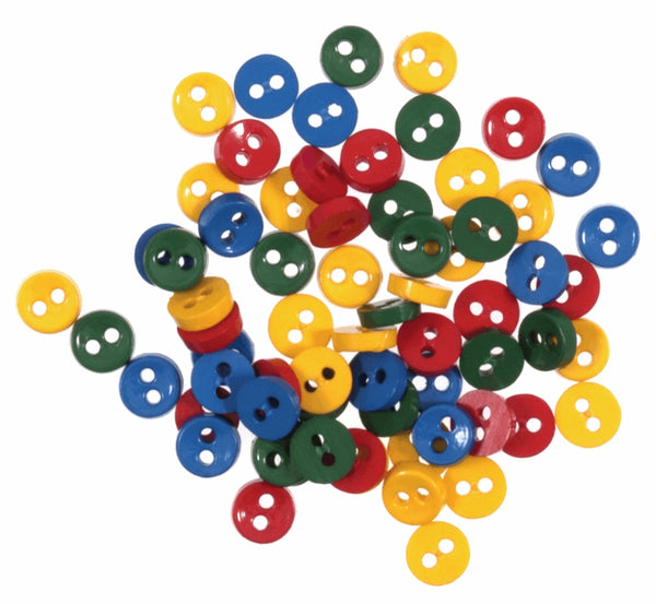Trimits Buttons Mini Craft Primary 4g - B6407/56