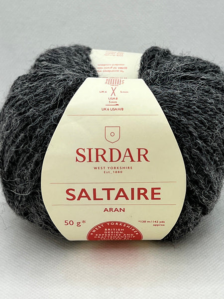 Sirdar Saltaire Aran Yarn 50g - Mole 307 (Discontinued)