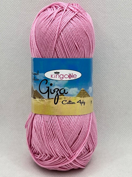 King Cole Giza Cotton 4 Ply Yarn 50g - Fondant 2292