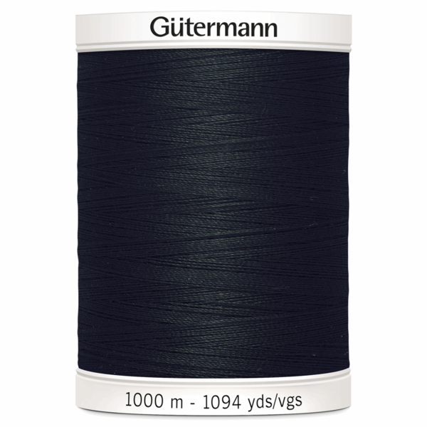 Gutermann Sew-All Thread 1000m Col Black 000