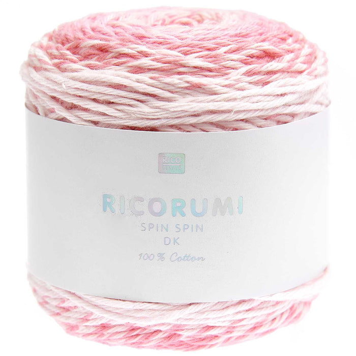 Rico Ricorumi Spin Spin DK Yarn 50g - Pink 004