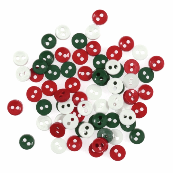 Trimits Buttons Mini - Christmas