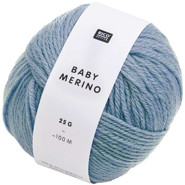 Rico Baby Merino DK Baby Yarn 25g - Blue 012