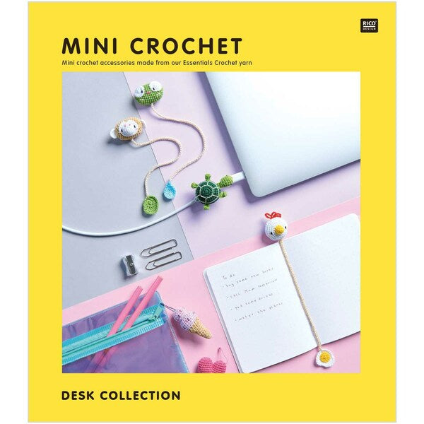 Rico Mini Crochet Desk Collection Book - 902001.01.00