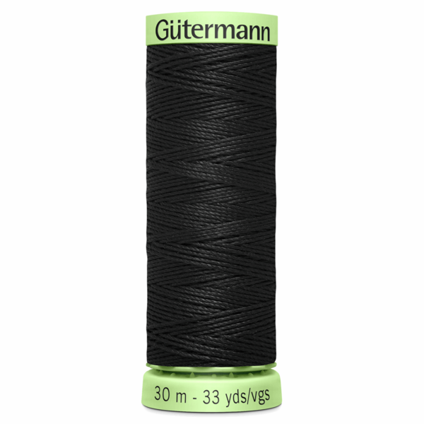 Gutermann Top Stitch Thread: 30m: (000)