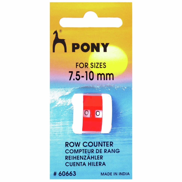Pony Row Counter 7.50-10.00mm - P60663