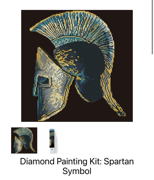 Diamond Painting Kit - Spartan Symbol DD7.038