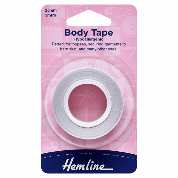 Hemline Body Tape 3m x 25mm - H783