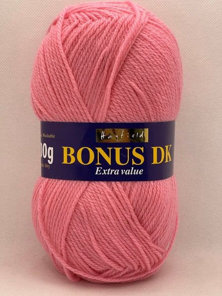 Hayfield Bonus DK Yarn 100g - Pink 0992