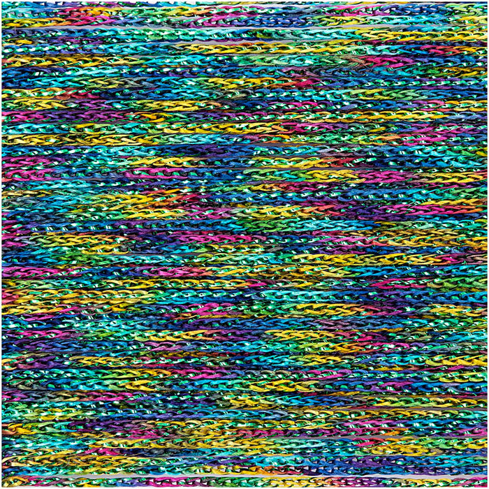 Rico Creative Make It Glitter Knit-In Thread 25g - Aqua 005