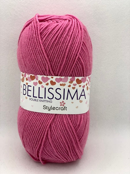 Stylecraft Bellissima DK Yarn 100g - Flaming Fuchsia 3978