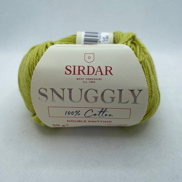 Sirdar Snuggly 100% Cotton DK Baby Yarn 50g - Pistachio 752 (Discontinued)