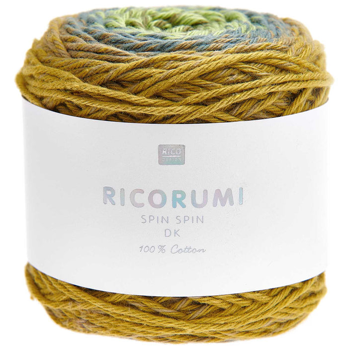 Rico Ricorumi Spin Spin DK Yarn 50g - Olive 012