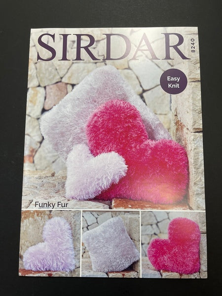 Knitting Pattern - Sirdar Funky Fur 8240