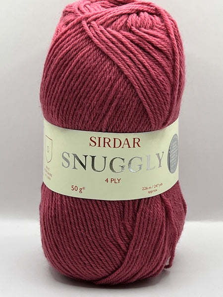 Sirdar Snuggly 4 Ply Baby Yarn 50g - Cherry Pie 0484