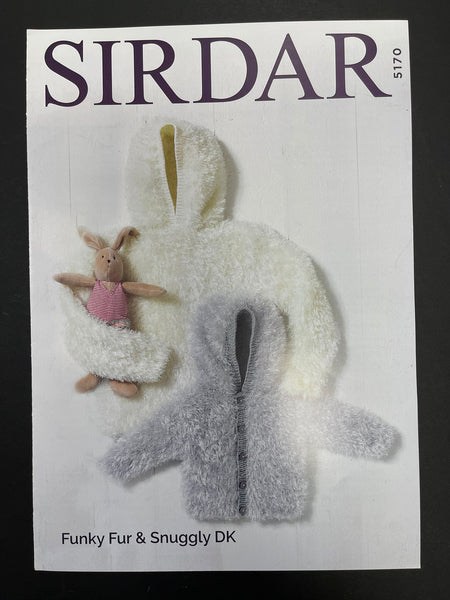 Knitting Pattern - Sirdar Funky Fur & Snuggly 5170 (Discontinued)