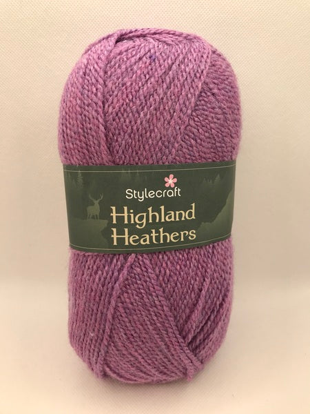 Stylecraft Highland Heathers DK Yarn 100g - Heather 3753