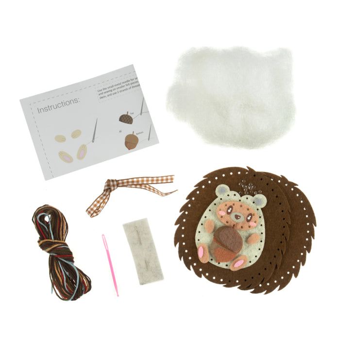 Trimits Felt Decoration Kit Hedgehog GCK205