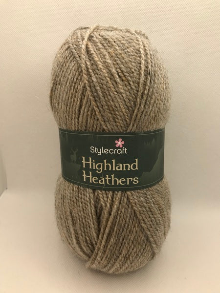 Stylecraft Highland Heathers DK Yarn 100g - Grist 3750