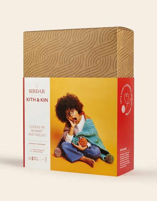 Sirdar Kith & Kin Cuddle Me Blanket Knitting kit - G020-0002