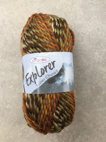 King Cole Explorer Super Chunky Yarn 100g - Raleigh 4298