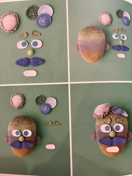 Rico The Lovely World of Ricorumi Book - Crochet Your Face
