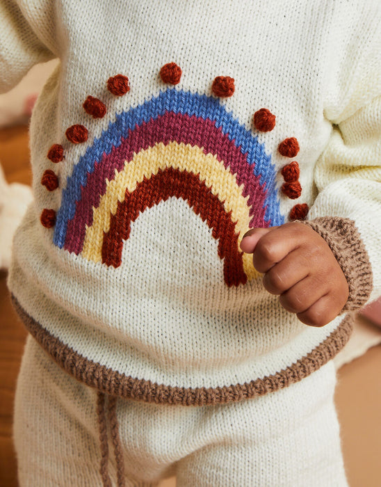 Knitting Pattern Sirdar Baby Rainbow Shorts Suit In Snuggley 4 Ply - 5509