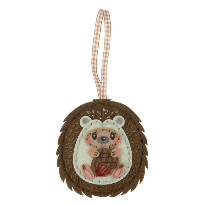 Trimits Felt Decoration Kit Hedgehog GCK205