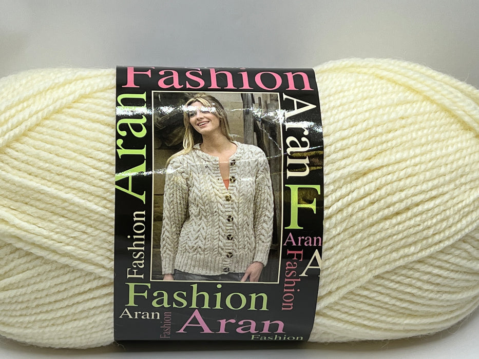 King Cole Fashion Aran Yarn 100g - Natural 46