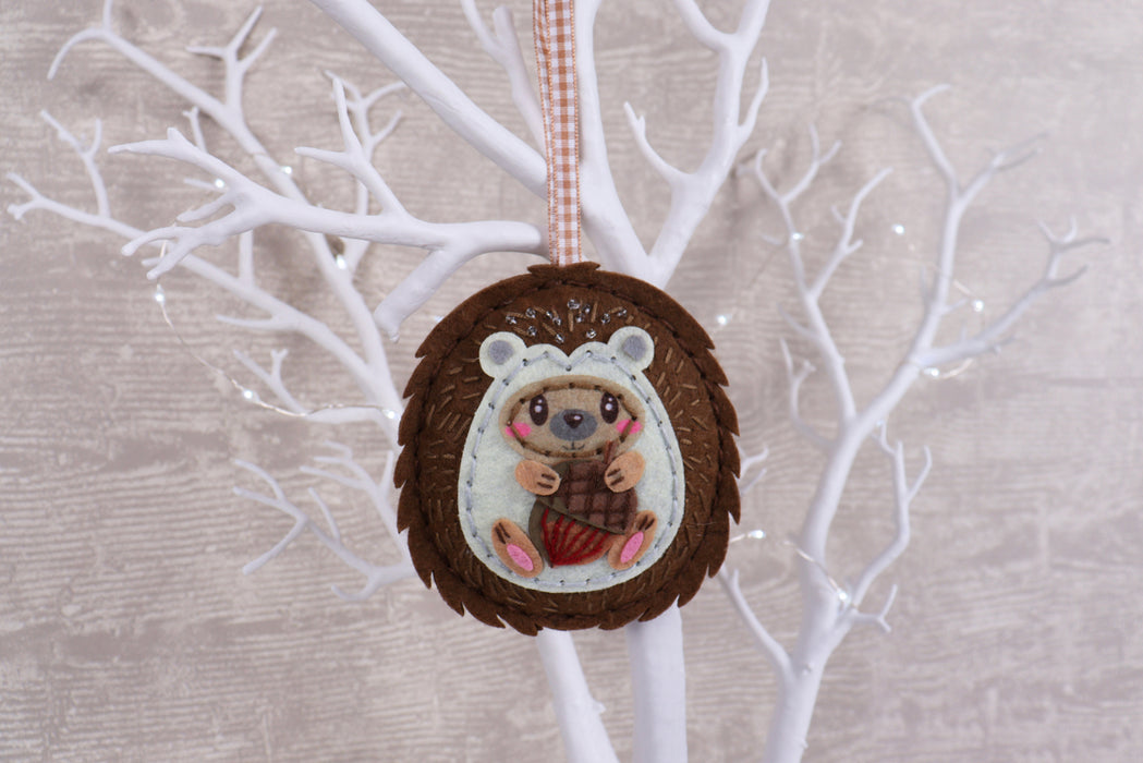 Trimits Felt Decoration Kit Hedgehog GCK205
