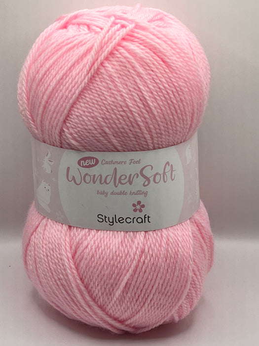 Stylecraft Wondersoft DK Cashmere Feel Baby Yarn - Pink 7209